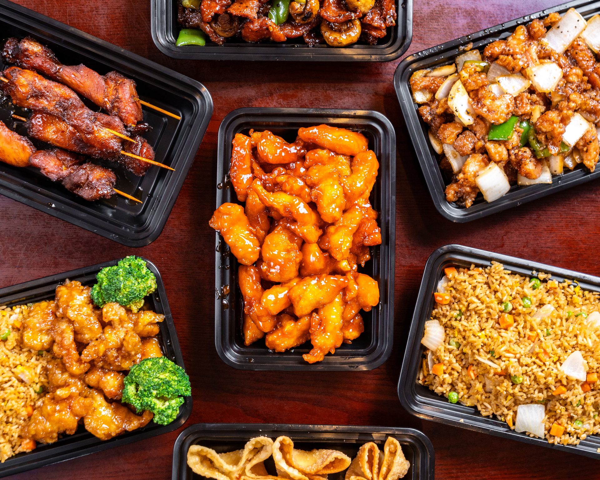The Full Buffet Spread