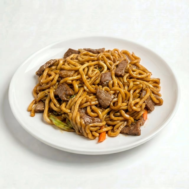 Beef Lo Mein.