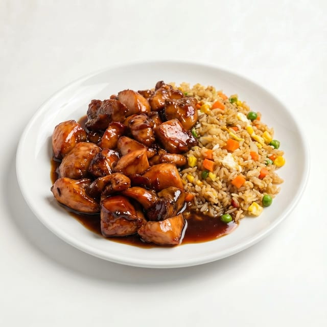 Bourbon Chicken.