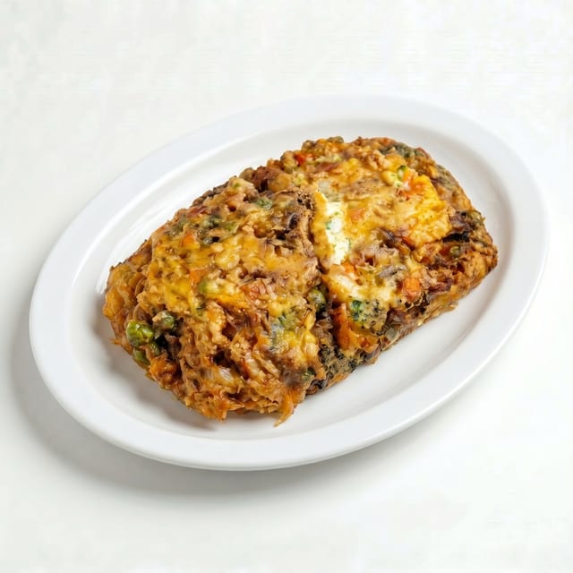 Vegetable Egg Foo Young.