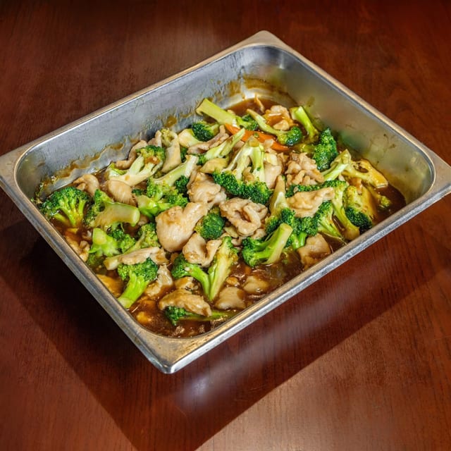 Chicken with Broccoli.