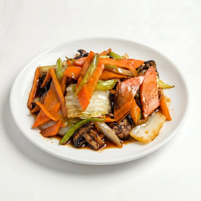 Beef with Chinese Vegetables.