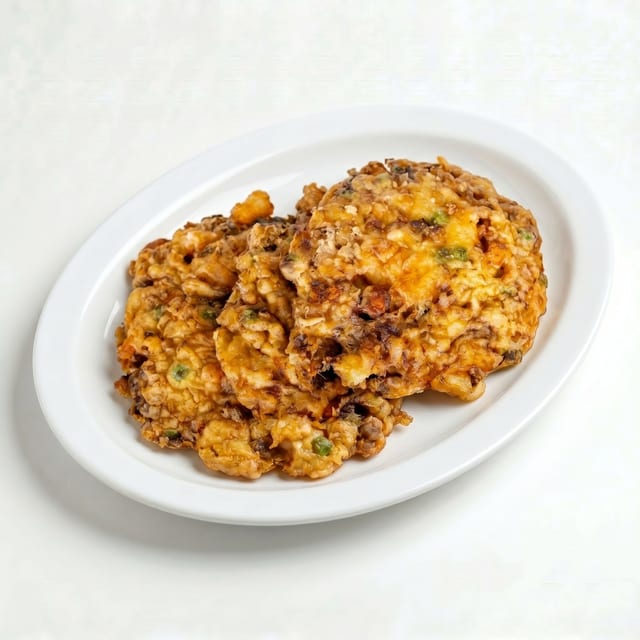 Shrimp Egg Foo Young.