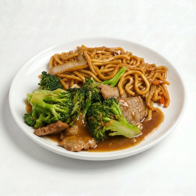 Beef with Broccoli.