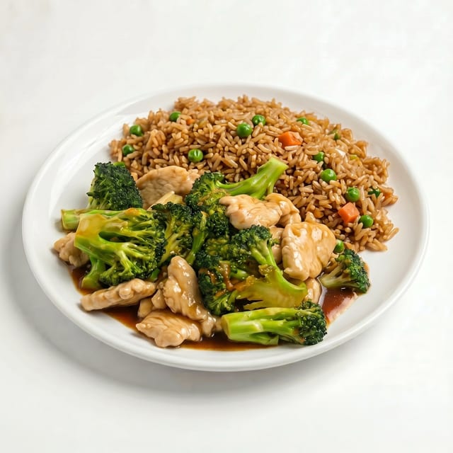 Chicken with Broccoli.